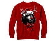 Lost Gods Rein-Bear Ugly Christmas Sweater Print Womens 