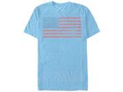 Lost Gods Fourth of July Classic American Flag Mens Graphic 