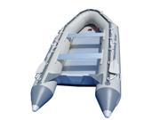 BRIS 12.5ft Inflatable Boat Inflatable Dinghy Rescue Dive Raft Fishing Boat