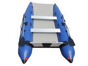 BRIS 11 ft Inflatable Catamaran Inflatable Boat Inflatable Dinghy Mini Cat Boat Blue