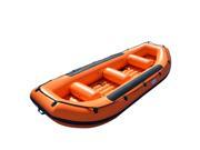 BRIS 1.2mm PVC 14.1 ft White Water River Raft Inflatable Boat Raft