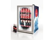 Nostalgia BC24COKE Coca Cola 80 Can Commercial Beverage Cooler
