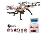 LiDixC2xA0RC Syma X8HW (upgrade of the popular Syma X8W) 2.4GHz 6-Axis Gyro Wifi FPV With HD Camera RC Quadcopter Drone includes an Effective Altitude Hold Fe