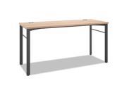 Manage Series Desk Table 60w x 23 1 2d x 29 1 2h Wheat