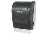 Boardwalk HF108SBBW Hands Free Towel Dispenser 9 3 4 x 16 7 8 x 12 3 8 Smoke Black