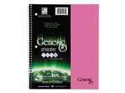 Roaring Spring 12241 One Subject Genesis Shades Notebook 11 X 8 1 2 College Rule Pink 34 Sheets