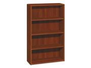HON HON10754CO 10700 Series Wood Bookcase Four Shelf 36w x 13 1 8d x 57 1 8h Cognac