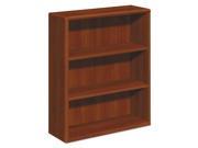 HON HON10753CO 10700 Series Wood Bookcase Three Shelf 36w x 13 1 8d x 43 3 8h Cognac