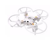 Wanmingtek FQ777-124 2.4HGZ Mini Quadcopter Micro Pocket Drone 4CH 6Axis Gyro Switchable Controller RC Helicopter Kids Toys (White)
