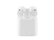Bluetooth Earbuds, Wireless In-Ear Headphones Hands Free Noice Cancelling Headset with Portable Charger compatible with Apple earbuds, iphone X, 8, 8plus, 7, 7