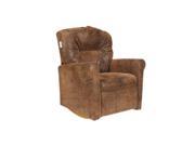 Child Rocker Recliner Contemporary Brown Bomber DZD10583