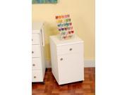 Arrow Suzi White Sewing Machine Accessory Storage Cabinet W Four Pull Out Drawer