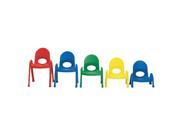 Angeles Value Kids Home Preshool Daycare Classroom Stack Chair 5 Canary Yellow