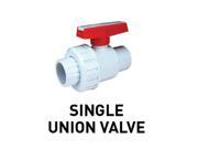 Lifegard Aquatics Home Outdoor Plumbing Single Union Ball Valve Slip 11 2