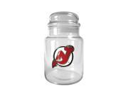 NHL Sports New Jersey Devils 31oz Candy Jar Clear