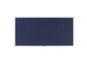 Marsh Board 48 X 120 Sage Burlap Bulletin Traditional Aluminum Trim