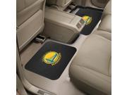 Golden State Warriors NBA Sports Team Logo Car Truck SUV Utility Floor Mat 14 x 17 Black 2 Pack