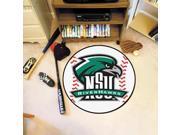 Northeastern State Univ COL Sports Team Logo Round Baseball Indoor Outdoor Area Rug Floor Mat 27