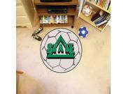 Colleague Delta State University 27 Team Logo Indoor Outdoor Round Soccer Ball Nylon Carpet Area Rug Floor Mat