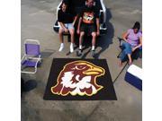 COL Quincy University Team Logo 60 x 72 Tailgater Indoor Outdoor Area Rug Floor Mat