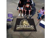 COL Southwest Minnesota State University Team Logo 60 x 72 Tailgater Indoor Outdoor Area Rug Floor Mat