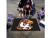 COL Quincy University Team Logo Ulti Mat Indoor Outdoor Area Rug Floor Mat 60 x96