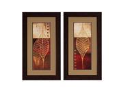 Propacimages 2749 Fossil leaves Pack of 2