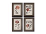 Propacimages 3934 Floral Pack of 4