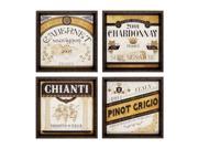 Propacimages 4697 Wine labels Pack of 4