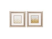 Propacimages 1630 Yellow lattice Pack of 2