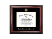 Campus Images Florida International University Gold Embossed Diploma Frame