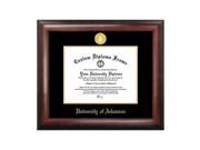 Campus Images University Of Arkansas Gold Embossed Diploma Frame