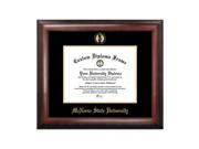 Campus Images Mcneese State University Gold Embossed Diploma Frame