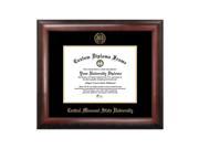 Campus Images University Central Missouri Gold Embossed Diploma Frame