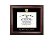 Campus Images University Of Alabama Tuscaloosa Gold Embossed Diploma Frame