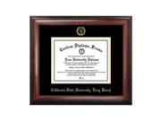 Campus Images Cal State Long Beach Gold Embossed Diploma Frame