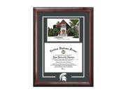 Campus Images Michigan State University Alumni Chapel Spirit Graduate Frame With Campus Image