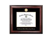 Campus Images Cal State Fresno Gold Embossed Diploma Frame