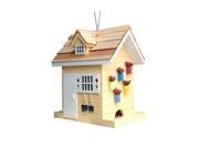 Home Bazaar Potting Shed Bird Feeder Yellow