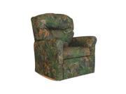 Child Rocker Recliner Contemporary Camouflage Green True Timber DZD10738
