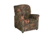 Child Recliner 4 Button Camouflage Green True Timber DZD9975