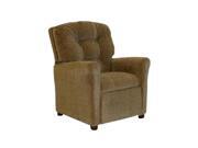 Child Recliner - 4 Button Hot Chocolate Dzd10146