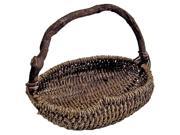 Home Decor Rope Crazy Basket Stained