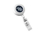 Tampa Bay Rays Retractable Badge Reel Id Ticket Clip White