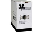 RG59 Bare Copper Coaxial Cable with 95% Bare Copper Braid PVC Jacket 1000 Easy Pull Box White