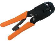CRIMP TOOL FOR RJ11 R12 RJ45 WITH BUILD IN CUTTING STRIPPING BLADE