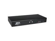 Tripp Lite B002 DUA2 Network 2 Port DVI USB Audio KVM Switch Black Retail