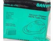 SANYO SCFH7 HEPA Filter Fits Sanyo Vacuum Cleaner Model HEPA Filter Fits SANYO Vacuum Cleaner Model