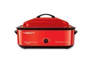 NESCO 4818 22 Red Roaster Oven 18qt 95th Anv Red