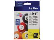 Brother LC201Y Standard Yield Yellow Ink Cartridge